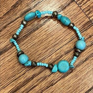 Turquoise Beaded Bracelet
